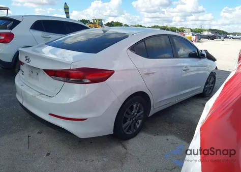 2017 Hyundai Elantra Se z USA, uszkodzony, nr VIN 5NPD74LF7HH143451